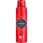 Old Spice Captain Deodorant Body Spray 150ml saffronskins